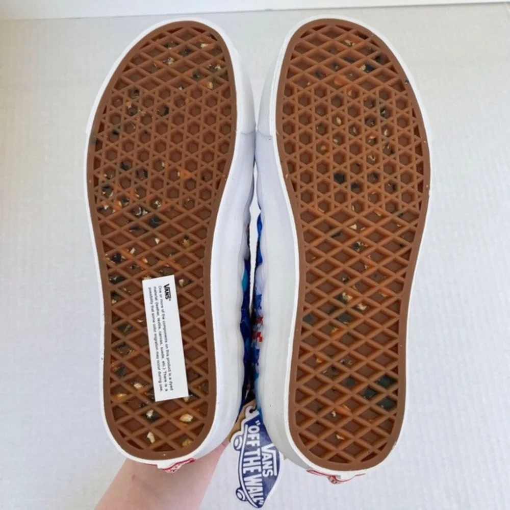 NEW Vans SpongeBob Sandy Liang Sk8-Hi 38 DX Shoes Patchwork 7 Women / 5.5 Men - Picture 6 of 16